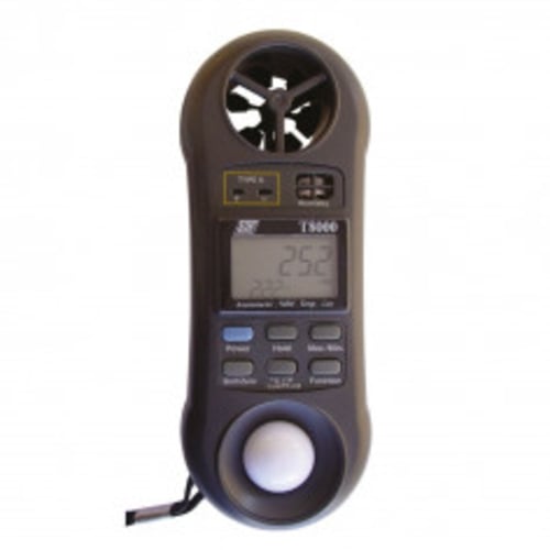 Anemometer 4-in-1 Lux Temp & Hygro | T8000