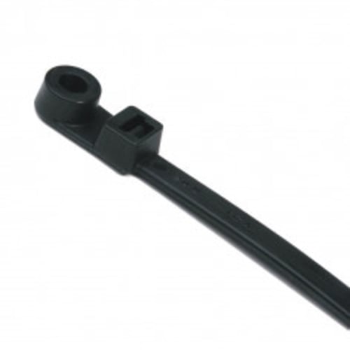 Fixing Tie with Mounting Head 215 x 4.7mm Black | T50MRHSBK