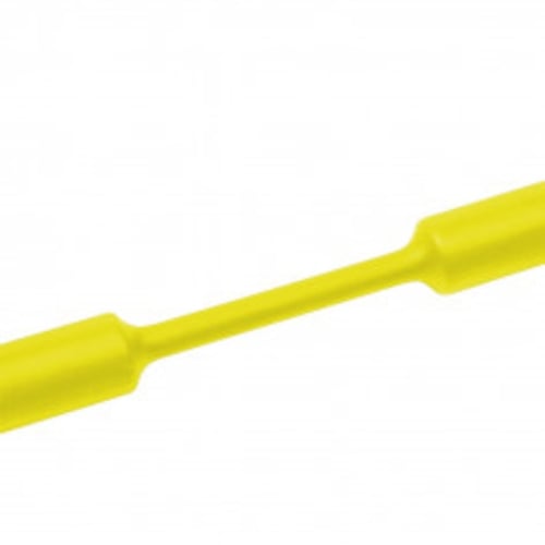 Heatshrink HFT 2:1 Ratio 19.0 / 9.5mm Yellow | HFT190TYL