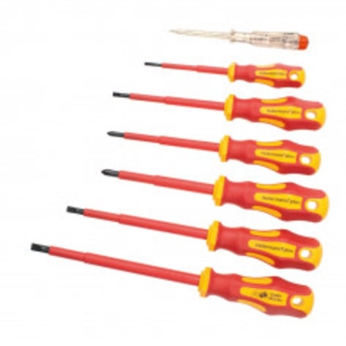 Screwdriver Set Insulated 1000VAC DIY 7Pc | ECOSET