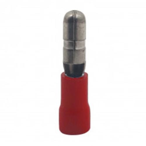 Terminal Twin Grip Red Male Bullet 4.0mm | T1ULM4