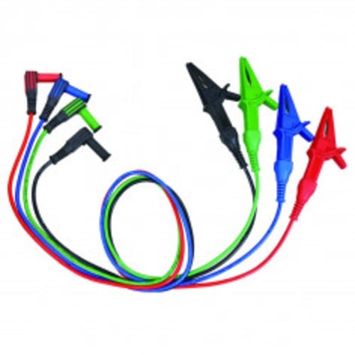 Test Leads T4137 Red Black Blue Green Croc | TAL34B