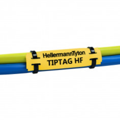 TipTag Halogen Free 11 x 65 mm Yellow | TIPTAG11X65YL