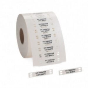 TipTag PU White 12 x 60mm 1000Pcs Per Reel | TAGPU12604PURWT