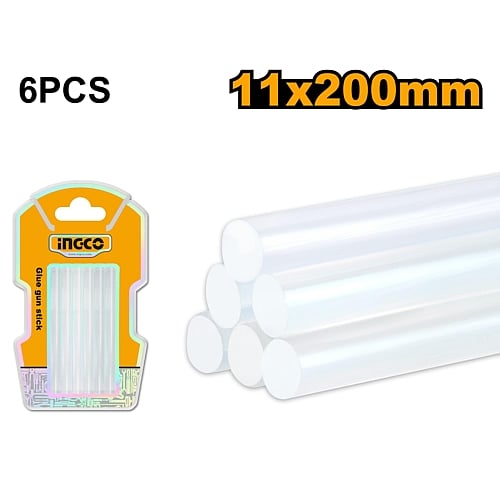 Ingco 6Pc Glue Stick, 11 x 200mm | AKTGS2061