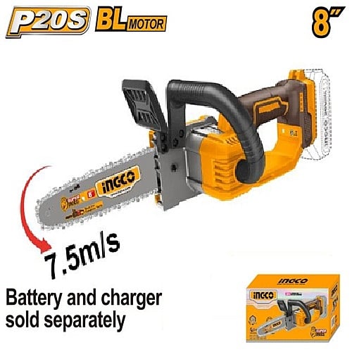 Ingco 40V (20V + 20V) Cordless Brushless Chain Saw (Solo Unit) | CGSLI401682