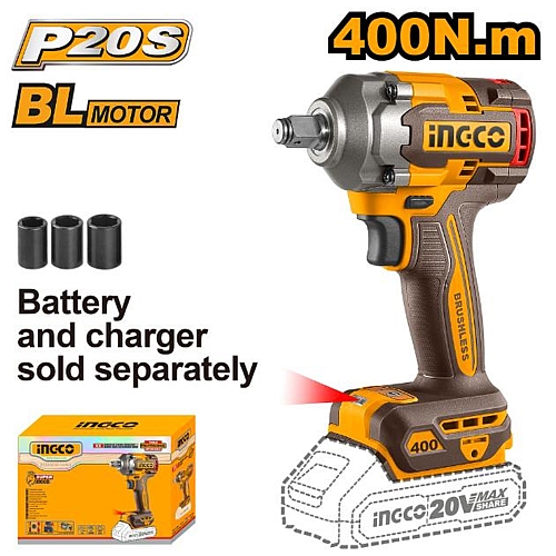 Ingco 20V Cordless Brushless 1/2