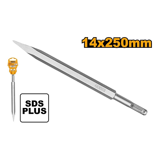 Ingco SDS-Plus Pointed Chisel, 4 x 250mm | DBC0112501