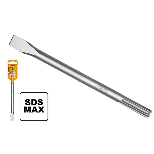 Ingco SDS-Max Flat Chisel, 18 x 300 x 25 mm | DBC0222801