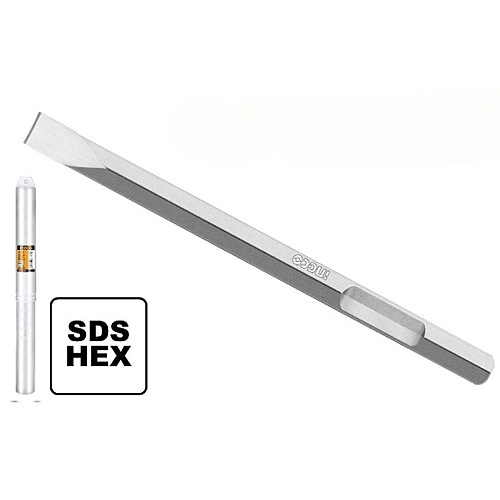 Ingco SDS-Hex Flat Chisel, 28 x 35 x 520mm | DBC04352012