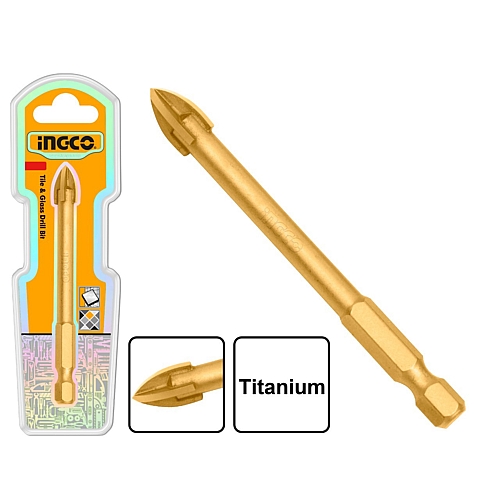 Ingco Tile and Glass Drill Bit, 5 x 74mm | DBG1130501