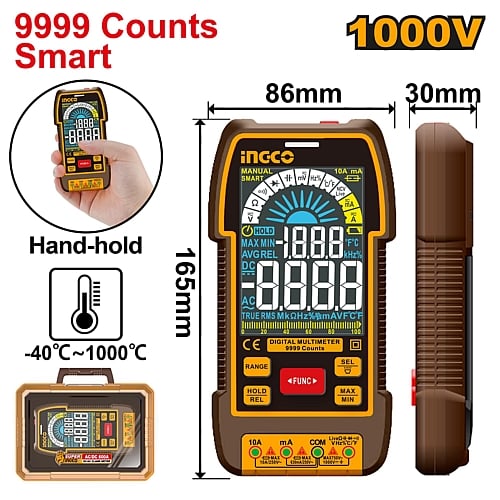 Ingco Auto Range Digital Multimeter | DM110004