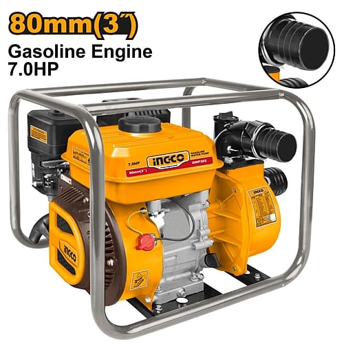 Ingco Gasoline 80mm Water Pump 550L/min | GWP302