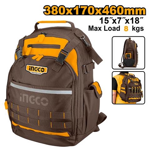 Ingco Tools Backpack (Empty) | HBP01028