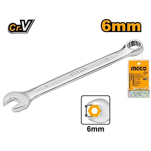 Ingco Combination Spanner 6mm | HCSPA061