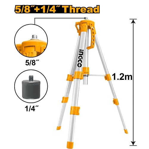 Ingco Tripod for Laser Levels | HLLT01152