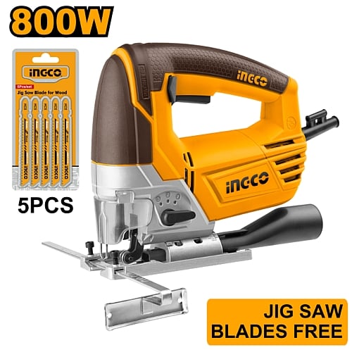 Ingco Electric Jigsaw 800W, Variable Speed | JS80028