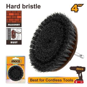 Ingco 4-Inch Hard Cleaning Bristle Brush | WCBH1401