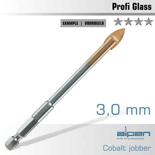 Glass and tile drill bit 3mm