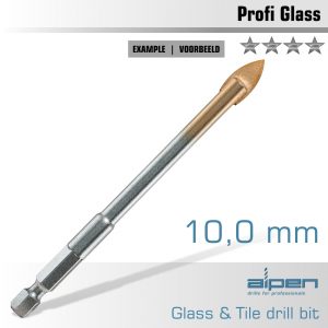 Glass and tile drill bit 10mm