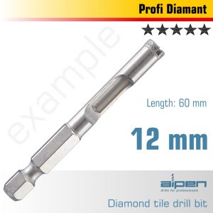 Diamond drill bit 12mm