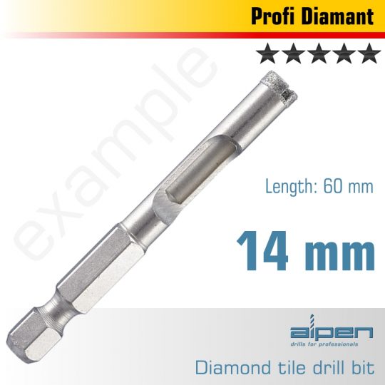 Diamond drill bit 14mm