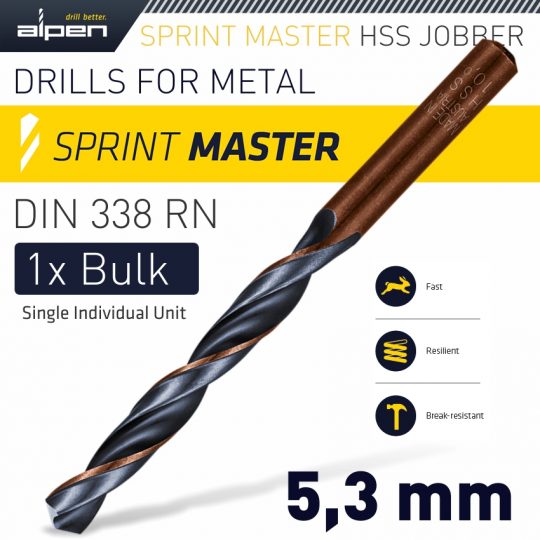 Sprint master 5.3mm din 338