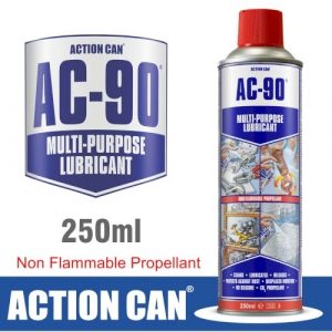 Action Can Multi Purpose Lube AC-90 Co2 250ml (CAN32768)
