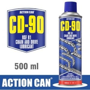 Action Can Chain Lube Food Grade CD-90 FG 500ml (CAN32784)