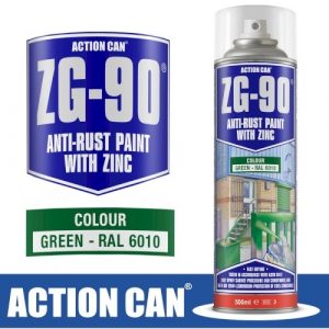 Action Can Anti Rust Spray ZG-90 Green 500ml (CAN32814)