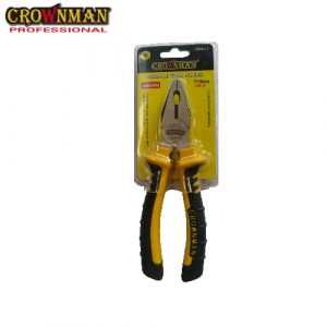 Crownman Plier Comb 7″ CRV Industrial (504307)