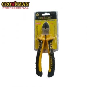 Crownman Pliers Diagonal 6″ CRV Industrial (504326)