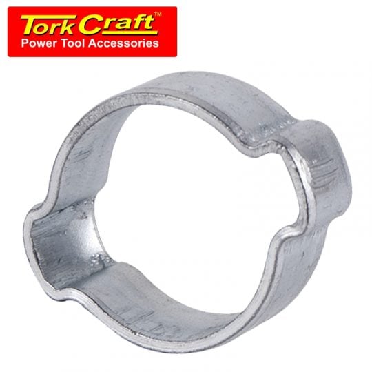 Tork craft double ear clamp c/steel 13-15mm
