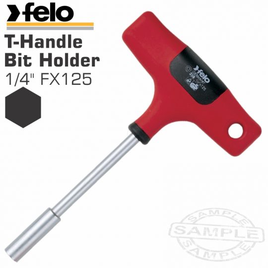 338 1/4’fx125 bit holder t-handle