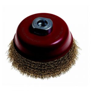 Wire cup brush 100mm x 14m
