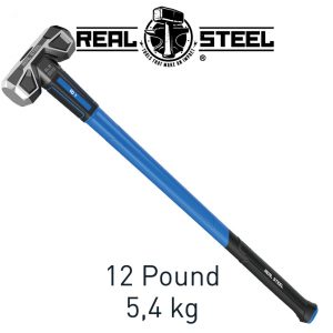 Hammer sledge/cross strike 5.4kg 12lb graph. handle 900mm