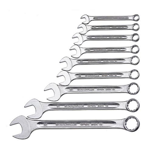 Buy Stahlwille 96838171 ES 24/7 Double Ended Open Ring Spanner Set,  8x10mm-19x22mm, 7 Pieces Online at desertcartSeychelles