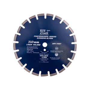 Diamond blade 350×25.4mm asphalt laser welded segmented tar